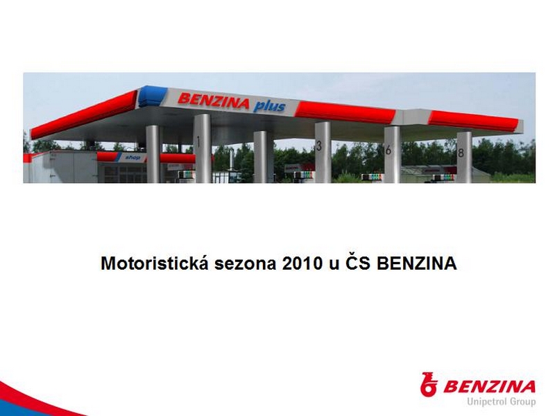 Novinky společnosti Benzina